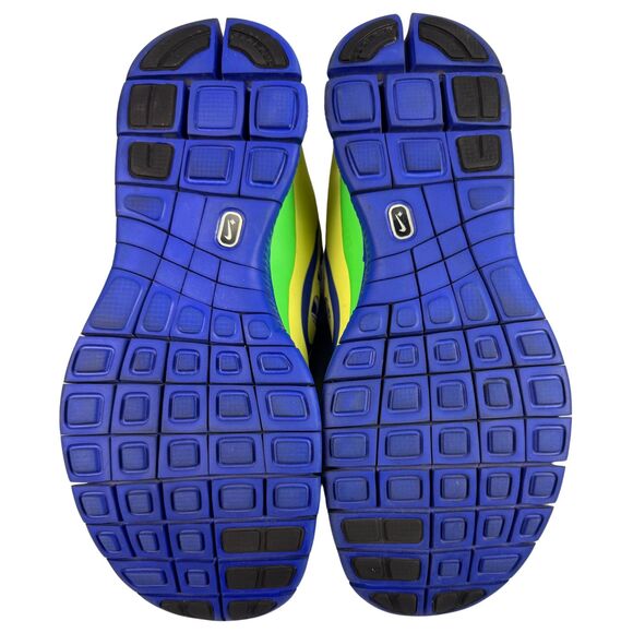 Nike Free Run NikeID 5.0\u200e Running Shoe Mens Level Earl 588546-991 Sz 8 Neon